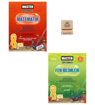 Okyanus LGS 8. Sınıf Master Matematik ve Fen Bilimleri Soru Bankası + Telefon Standı