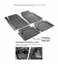 PROMAST 4D KOKUSUZ KAUÇUK PASPAS