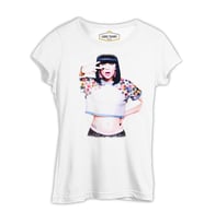 Jessie J Beyaz Kadın Tshirt