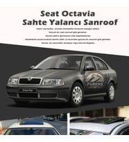 Skoda Octavia Parlak Siyah Yalancı Çakma Sahte Sunroof