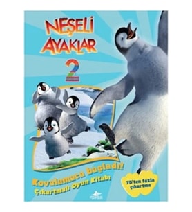 Neşeli Ayaklar 2 - Çıkartmalı Oyun Kitabı