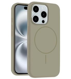 Joko Apple iPhone 14 Pro Max Kılıf Jully Magsafe Kapak - Çöl Titanyum