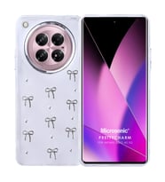 Microsonic Infinix Zero 40 5G Kılıf PrettyCharm Bow (Gümüş)