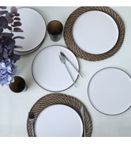 Keramika Simply Nordic Servis Tabağı 28 Cm 6 Adet 19985