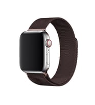 BİPOWER BİPOWER Apple Watch 38-40mm KRD-01 Metal Hasir Kahverengi