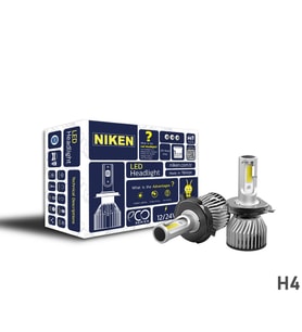 Niken Led Xenon Eco Serisi H4 Ampul 2'Li Takım