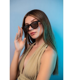 MONTBLACK MB 6802 C3 WAYFARER ERKEK GÜNEŞ GÖZLÜĞÜ (Kahverengi)