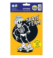 CREA KARANLIKTA PARLAYAN STICKER - SKATE TEAM 1364