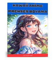 Kawaii Anime Prenses Boyama Kitabı