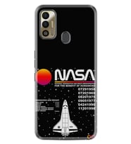 Tecno Spark 7T Kılıf Resimli Desenli Baskılı Silikon Kılıf Nasa 2 1407