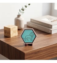 Karizmatik Siluet Tam Boy Aslan Masaüstü Dekoratif Obje Sevdiklerinizi Mutlu Edecek Anlamlı Bir Hediye 10x10 cm