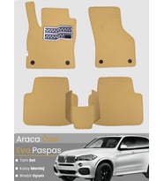 BMW X5 F15 (2013-2019) Uyumlu EVA Paspas Tam Set–Araca Özel,Su Geçirmez,Hızlı ve Kolay Montaj