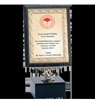 ODAK KUPA - Ahşap Plaketler - PL-058-M B - 15x20 cm