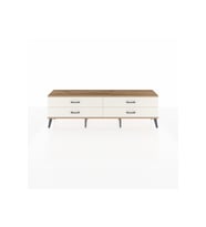 Arges TV Ünitesi 4 Çekmeceli  176x30x51 Antrasit-Çam/Aytaşı