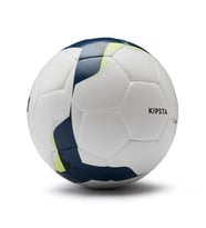 Kipsta Hibrit Futbol Topu F500 Dikişli 350-390 Gr FIFA Basic Onaylı 4 Numara Beyaz-Neon Sarı