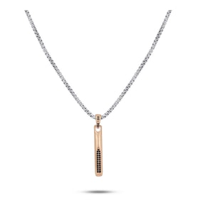 0.25 Karat Erkek Pırlanta Kolye