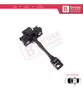 Seat Leon MK3 5F ST 5F1 5F8 2012-2020 5F4839203A İçin Arka Sağ veya Sol Kapı Gergisi