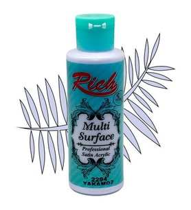 Rich Multi Surface Her Yüzey İçin Akrilik Boya 120 cc. 2294 YAKAMOZ 