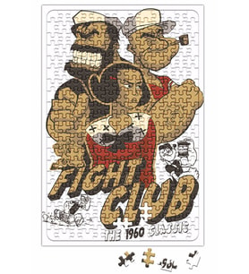 Fight Club Retro Temel Reis Puzzle 240 Parça Yapboz