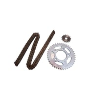 Mondial Drift 125L Zincir Dişli Seti 1.Kalite Heavy Duty (Gri)