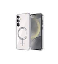 Samsung Galaxy S24 Kılıf Kross Magneticsafe Kapak - Gümüş