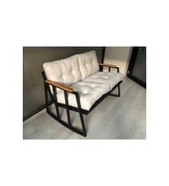 2'li Sallanan Sandalye Tv Koltuğu Kafe-balkon-mutfak-berjer-ofis Sallanır Çiftli Koltuk Miami
