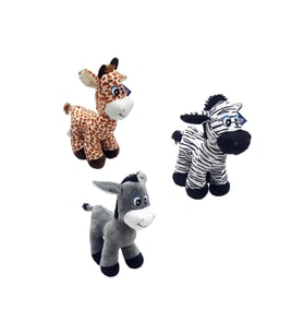 Halley Asorti Peluş Eşek Zebra Zürafa 30 Cm 62896