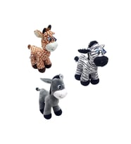 Halley Asorti Peluş Eşek Zebra Zürafa 30 Cm 62896