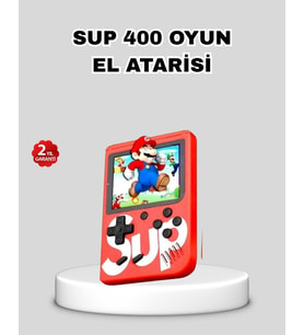 Northcity Retro El Konsolu – 500 Oyunlu Atari Tarzı Taşınabilir Oyun Konsolu ve 2 Oyunculu Hediye