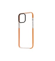 Apple iPhone 12 Uyumlu Kılıf Zore Punto Kapak (Turuncu)