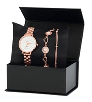 Forentina Rose Metal Saat Bileklik Kombin Set PS2760