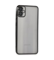Samsung Galaxy A05 Kılıf Razer Lensli Silikon - Siyah