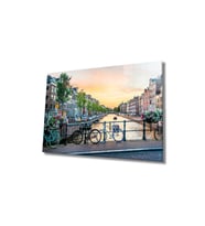 Miyrem Glasses Collection -A1^#  Amsterdam Cam Tablo, Cam Tablo (Çok Renkli)