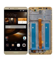 Huawei Mate 7 Lcd Ekran Gold Çitalı Süper Kalite A+++