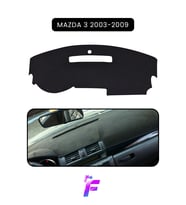 MAZDA 3 (2003-2009) Uyumlu Torpido,Panel Örtüsü Hızlı ve Kolay Montaj Kaymaz Tasarım TD30