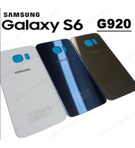 Samsung Galaxy S6 SM-G920 Arka Kapak Pil Kapağı ORJİNAL (Altın)