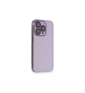 Apple İphone 13 Pro Kılıf Armada Lensli Kapak - Lila