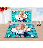 BK Gift Kişiye Özel Bebek Karikatürlü 1000 Parça Profesyonel Puzzle-3