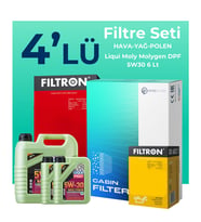 Filtron Subaru Outback 2.0 Dizel Filtre Bakım Seti Liqui Moly Motor Yağlı (2003-2010) 4 Lü