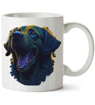 Köpek Baskılı Porselen Kupa Bardak