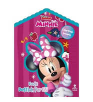 Disney Minnie Evde Çıkartmalı Boyama Kitabı