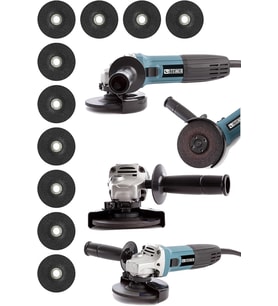 Steiner Alman 3000 W Profesyonel Sjs Metal Şanzuman Avuç Içi Taşlama Makinası 125 Mm + 10 Adet Taş