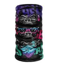 Bebo Store Extreme Spor Motor ve Bisiklet Kullananlara Özel Desenli Buff Boyunluk Bandana Balaklava (Siyah-Pembe)
