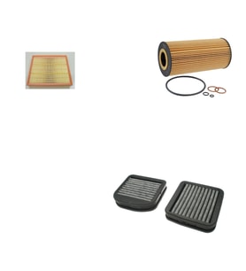 Filtre Bakım Seti Mercedes S Serisi S 400 CDI W220 2000-2005 Dizel Hava + Yağ f. + Polen Filtre Sardes