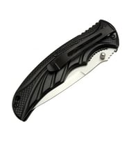 Handsome 451 Gri Kamp Çakı 21cm - Yarı Otomatik, Kemerlikli