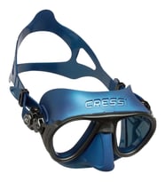 Cressi Calibro Dalış Maskesi Blue Metal