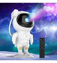 Astronot Galaxy Projektör, Led Yıldızlı Gökyüzü Projektörü, Çocuk Gece Lambası Projektör