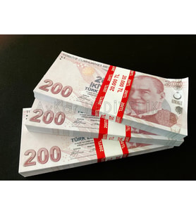 300 ADET 200 TL GEÇERSİZ PARA EĞLENCE OYUN ŞAKA DÜĞÜN PARASI FİLM PARASI DİZİ ÇEKİMLERİ İÇİN PARALAR