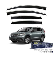 Niken Honda Crv Cam Rüzgarlığı Kromlu 4'Lü 2012+ Sonrası