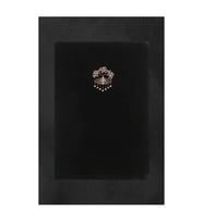 Victoria's Journals Bujo Süet A5 96 Yaprak Çizgili Defter Siyah 124-1640